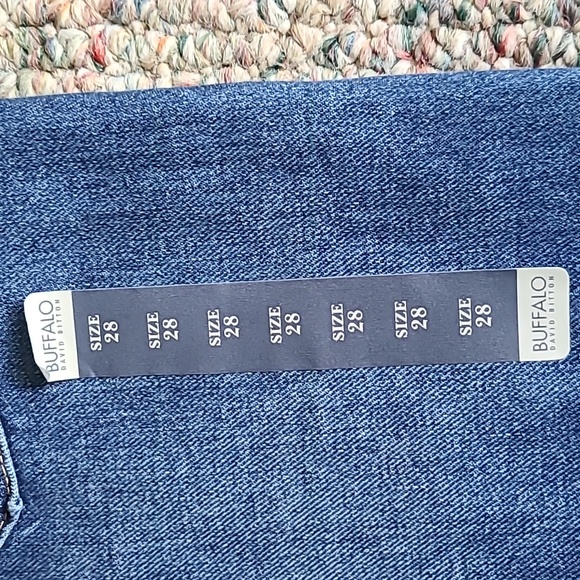 BUFFALO DAVID BITTON WOMENS BLUE JEANS SIZE 28 - Picture 15 of 16